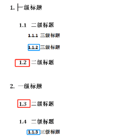 序號六級標題寫什么_6級標題序號_六級標題序號怎么寫